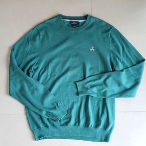 Brooks Brothers Teal Crew Neck Sweater